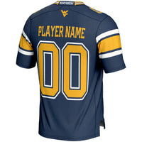 West Virginia Mountaineers NIL Pick-A-Player Football Jersey - Navy