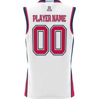 Arizona Wildcats NIL Pick-A-Player Basketball Jersey - White