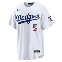 Fourth of July Los Angeles Dodgers Freddie Freeman White USA 250 Stadium Jersey