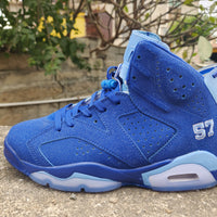 Sneakers, Blue Colorway, Lace Up Design, Casual Gift for Sneaker Fans
