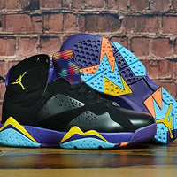 Sneakers, Black Purple Colorway, Casual Gift for Sneaker Fans