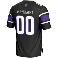 Northwestern Wildcats NIL Pick-A-Player Football Jersey - Black