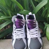 Sneakers, Dark Gray Purple Colorway, Lace Up Design, Casual Gift for Sneaker Fans