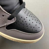 High Top Sneakers, Gray Black Colorway, Lace Up Design, Casual Gift for Sneaker Fans