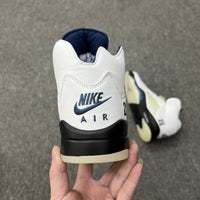 Basketball Shoes, Blue White Black Colorway, Retro, High Top, Lace Up Design, Casual Gift for Shoe Lovers