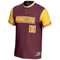 Minnesota Golden Gophers NIL Pick-A-Player Lightweight Softball Jersey - Maroon