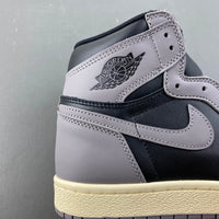 High Top Sneakers, Gray Black Colorway, Lace Up Design, Casual Gift for Sneaker Fans