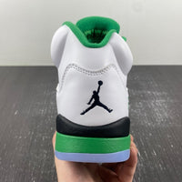 Low Top Sneakers, White Green Colorway, Leather Footwear, Lace Up Design, Casual Gift for Sneaker Fans