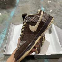 Low Top Sneakers, Brown Colorway, Lace Up Design, Casual Gift for Sneaker Fans