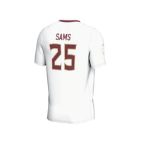 Emily Sams Florida State Seminoles Soccer Fashion Jersey - White