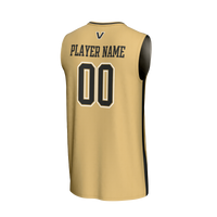 Vanderbilt Commodores NIL Pick-A-Player Lightweight Basketball Fashion Jersey - Gold