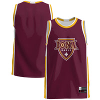 Iona University Gaels Lightweight Basketball Jersey - Maroon