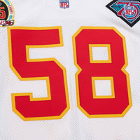 Kansas City Chiefs 1994 Derrick Thomas White Authentic Throwback Retired Player Jersey