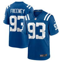 Indianapolis Colts Dwight Freeney Royal Team Retired Player Game Jersey