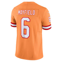 Tampa Bay Buccaneers Baker Mayfield Orange 2nd Alternate Limited Jersey