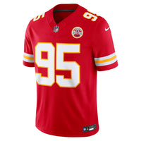 Kansas City Chiefs Chris Jones Red Team Stitched Limited Jersey