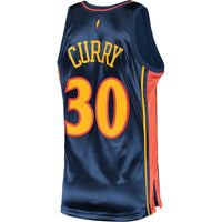 Stephen Curry Navy Golden State Warriors 2009 Hardwood Classics Authentic Jersey