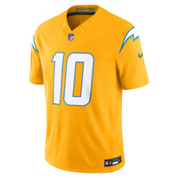 Los Angeles Chargers Justin Herbert Gold Alternate Charger Power Limited Jersey