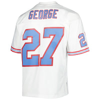 Houston Oilers Eddie George White Legacy Replica Jersey
