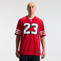 San Francisco 49ers Christian McCaffrey Scarlet Alternate Game Player Jersey