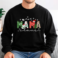 Festive Holiday Mama Sweatshirt, Mama Claus Christmas Sweatshirt, Adorable Xmas Santa Sweatshirt, Comfy Family Winter Holiday Crewneck Sweater