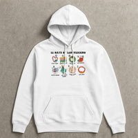 Humorous Labor and Delivery Christmas Hoodie, 12 Days of L&D Nurse Hoodie, Holiday Healthcare Sweatshirt, L&D Nursing Hooded Pullover Present