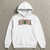Festive Holiday Mama Sweatshirt, Leopard Mama Christmas Tree Hoodie, Comfy Christmas Tree Pullover, Mother's Day 2026 Mama Sweater