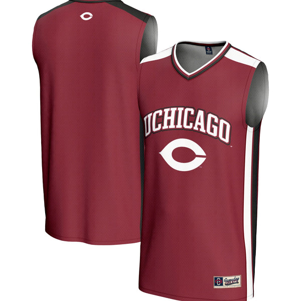 UChicago Maroons Spirit Basketball Jersey - Maroon