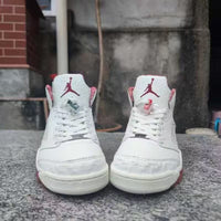 Mid Top Sneakers, White Gray Colorway, Lace Up Design, Casual Gift for Sneaker Fans