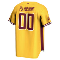 Minnesota Golden Gophers NIL Pick-A-Player Lightweight Baseball Jersey - Gold