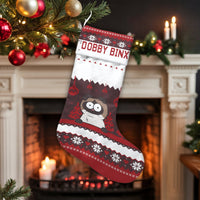 Cartoon Pet Ugly Sweater Stocking, Personalized Cat Christmas Stocking, Adorable Kitten Holiday Stocking, Custom Cat Lover Xmas Present Stocking