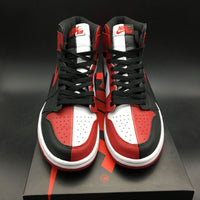 Sneakers, Red Black Colorway, Leather Footwear, Lace Up Design, Casual Gift for Sneaker Fans