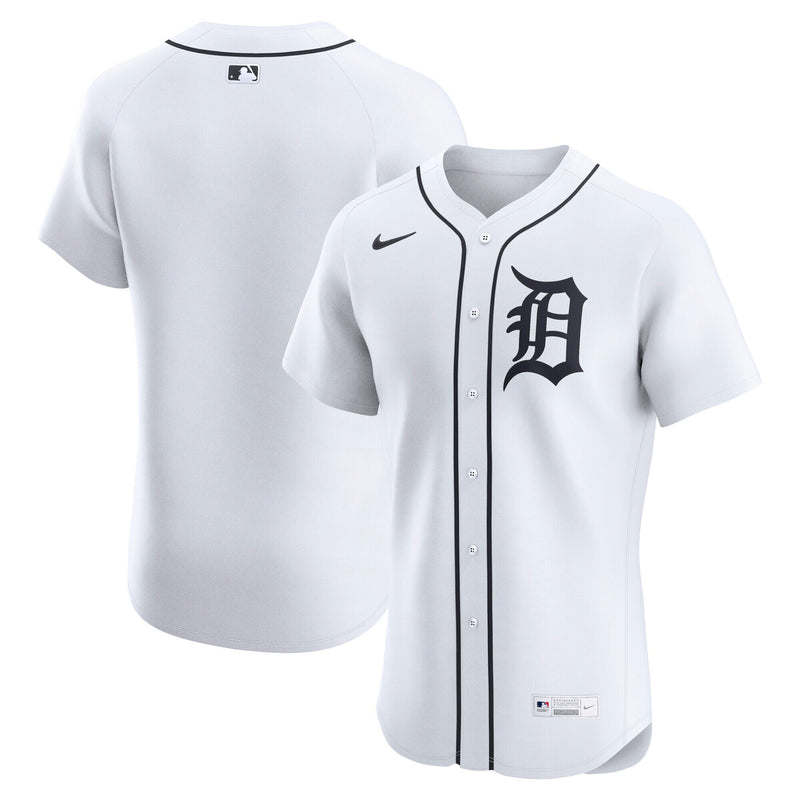 Detroit Tigers White Home Elite Jersey