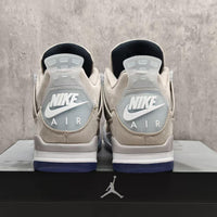 Mid Top Sneakers, Beige White Colorway, Lace Up Design, Casual Gift for Sneaker Fans