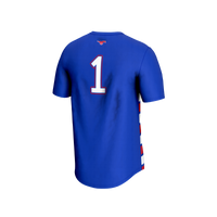 #1 SMU Mustangs Lightweight Soccer Fashion Jersey - Royal