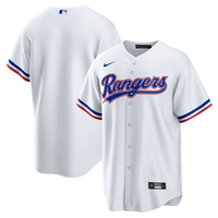 Texas Rangers White Home Big & Tall Replica Jersey