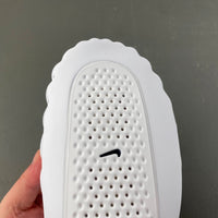 Slides, White Colorway, Slip On Design, Casual Gift for Shoe Lovers