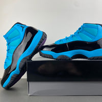 Low Top Sneakers, Blue Black Colorway, Lace Up Design, Casual Gift for Sneaker Fans