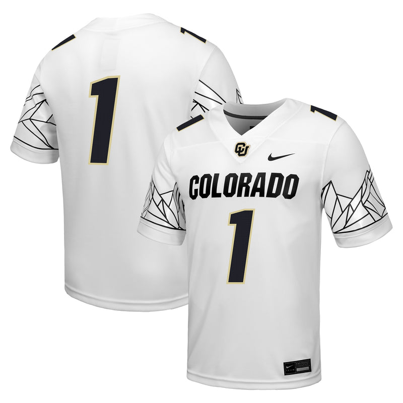 Colorado Buffaloes Untouchable Game Jersey - White