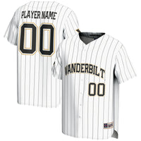Vanderbilt Commodores NIL Pick-A-Player Lightweight Baseball Jersey - White