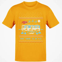 Humorous Vacation Movie Ugly Holiday Shirt, That There Is an RV Christmas T-Shirt, Camper RV Graphic Tee, Retro Xmas Graphic T-Shirt Present