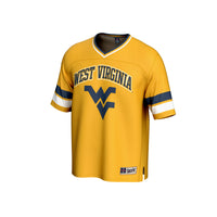West Virginia Mountaineers Spirit Football Jersey - Gold
