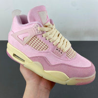 Retro Low Top Sneakers, Pink Colorway, Lace Up Design, Casual Gift for Sneaker Fans