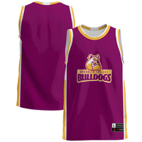 Brooklyn College Bulldogs Lightweight Basketball Jersey - Maroon