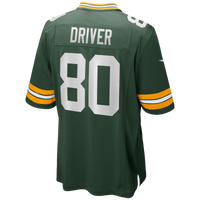 Green Bay Packers Donald Driver Green Game Retired Player Jersey