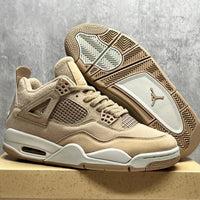 Mid Top Sneakers, Beige Colorway, Lace Up Design, Casual Gift for Sneaker Fans