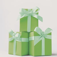 Minimalist Matte Glossy Gift Wrap Roll, Solid Spring Green Wrapping Paper, Birthday Wrapping Paper, Christmas Holiday Present Gift Wrap