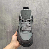 Mid Top Sneakers, Gray Colorway, Lace Up Design, Casual Gift for Sneaker Fans