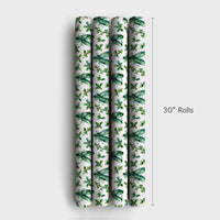 Watercolor Dance Gift Wrap, Ballet Shoe Wrapping Paper, Holly Ballet Wrapping Paper, Christmas Dancer Wrapping Paper, Holiday Present Paper
