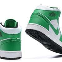 Sneakers, Green Colorway, Lace Up Design, Casual Gift for Sneaker Fans